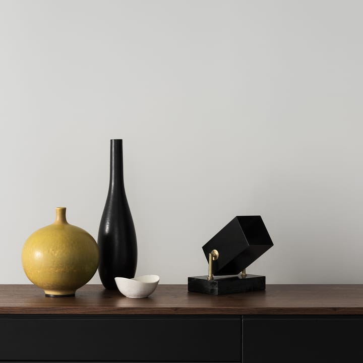Box floor spotlight, matte black Watt & Veke