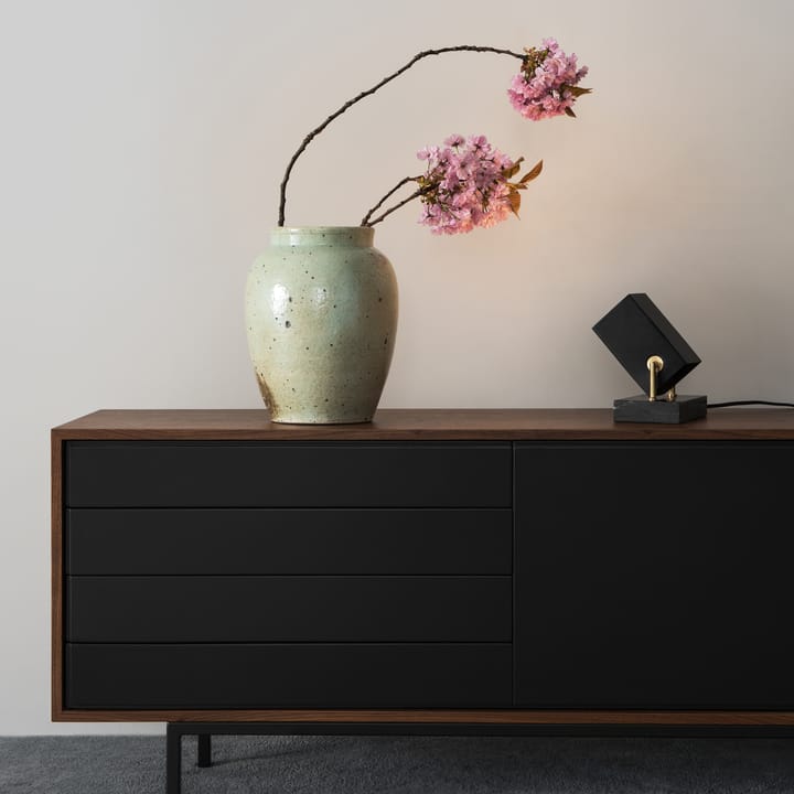 Box floor spotlight, matte black Watt & Veke