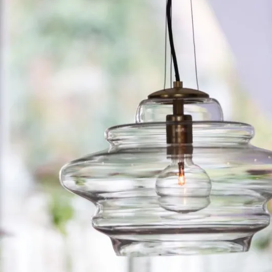 Cindy ceiling lamp, clear Watt & Veke