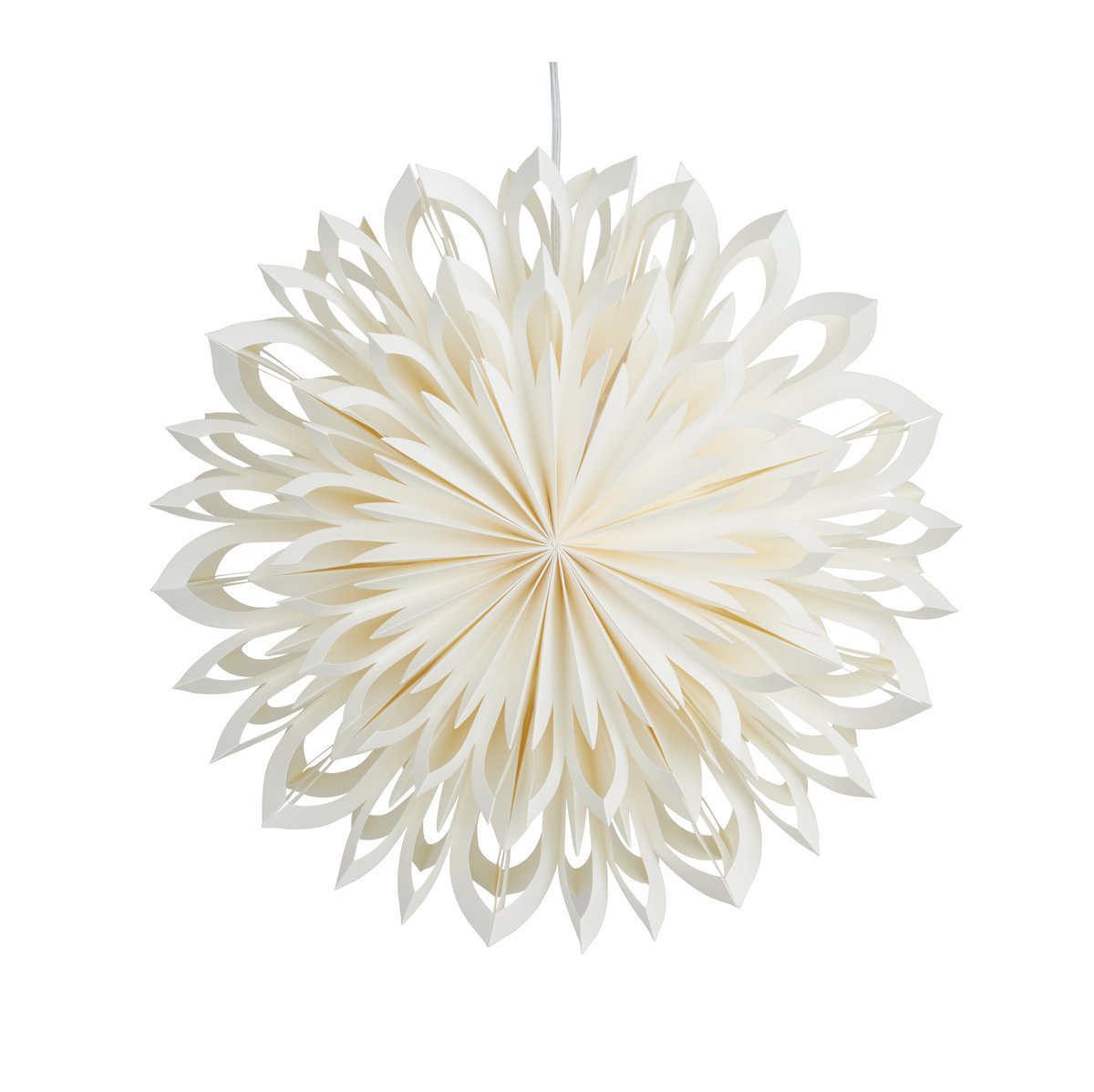 Watt & Veke Clara advent star o50 cm White | Scandinavian Design | White
