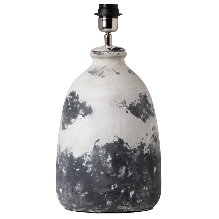 Cliff lamp base, grey white Watt & Veke