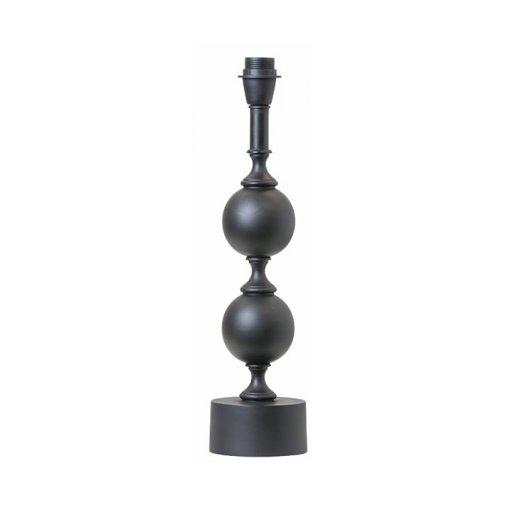 Watt & Veke Deborah L lamp base o13x50 cm Black | Scandinavian Design | Lamp bases | Black