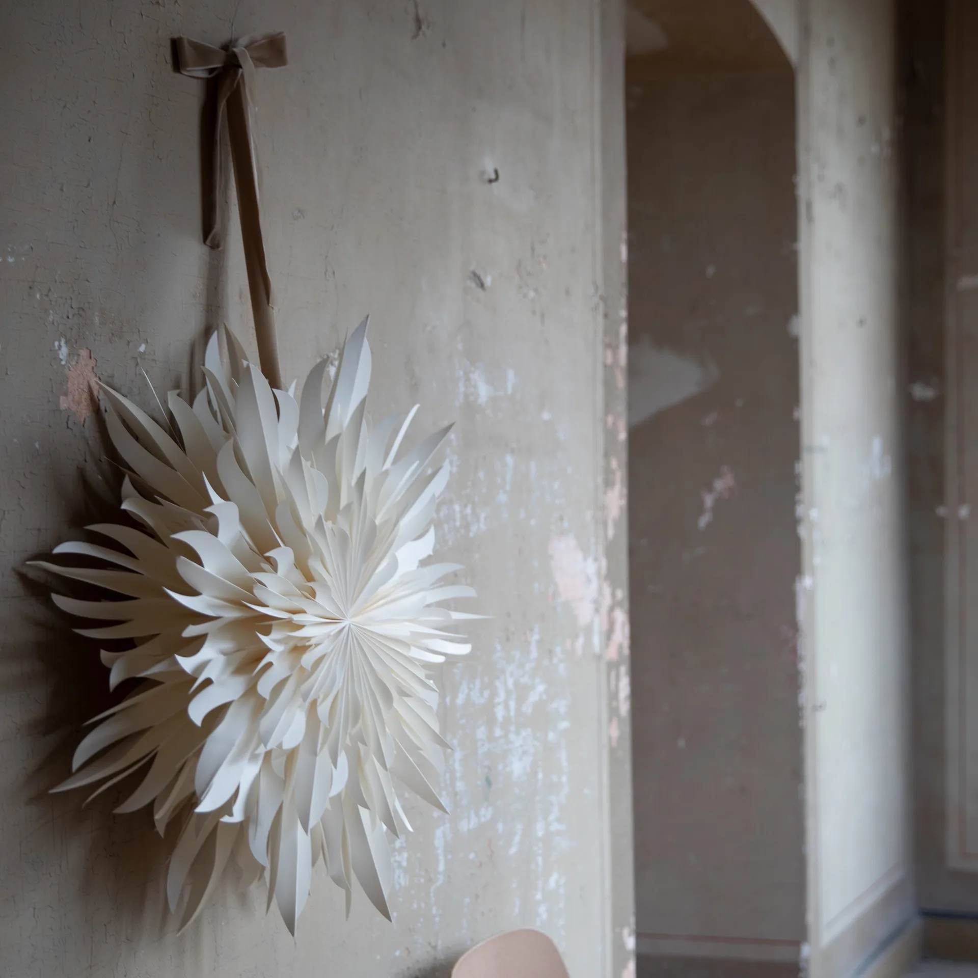 Eldig Christmas star Ø70 cm, White Watt & Veke