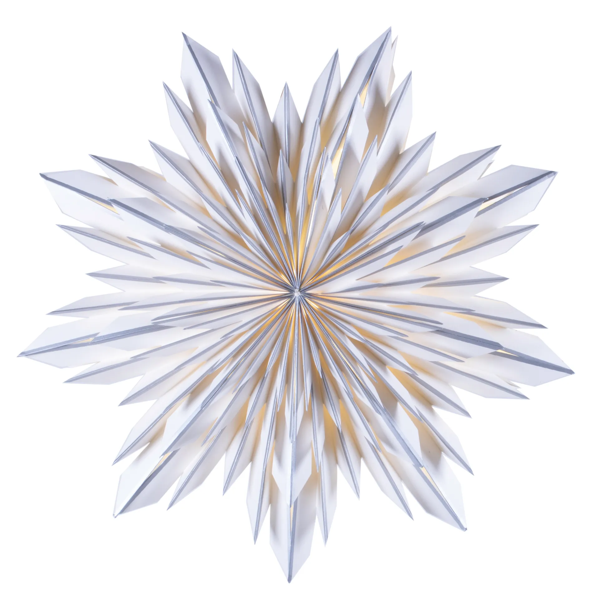 Elsa advent star 60 cm, silver-white Watt & Veke