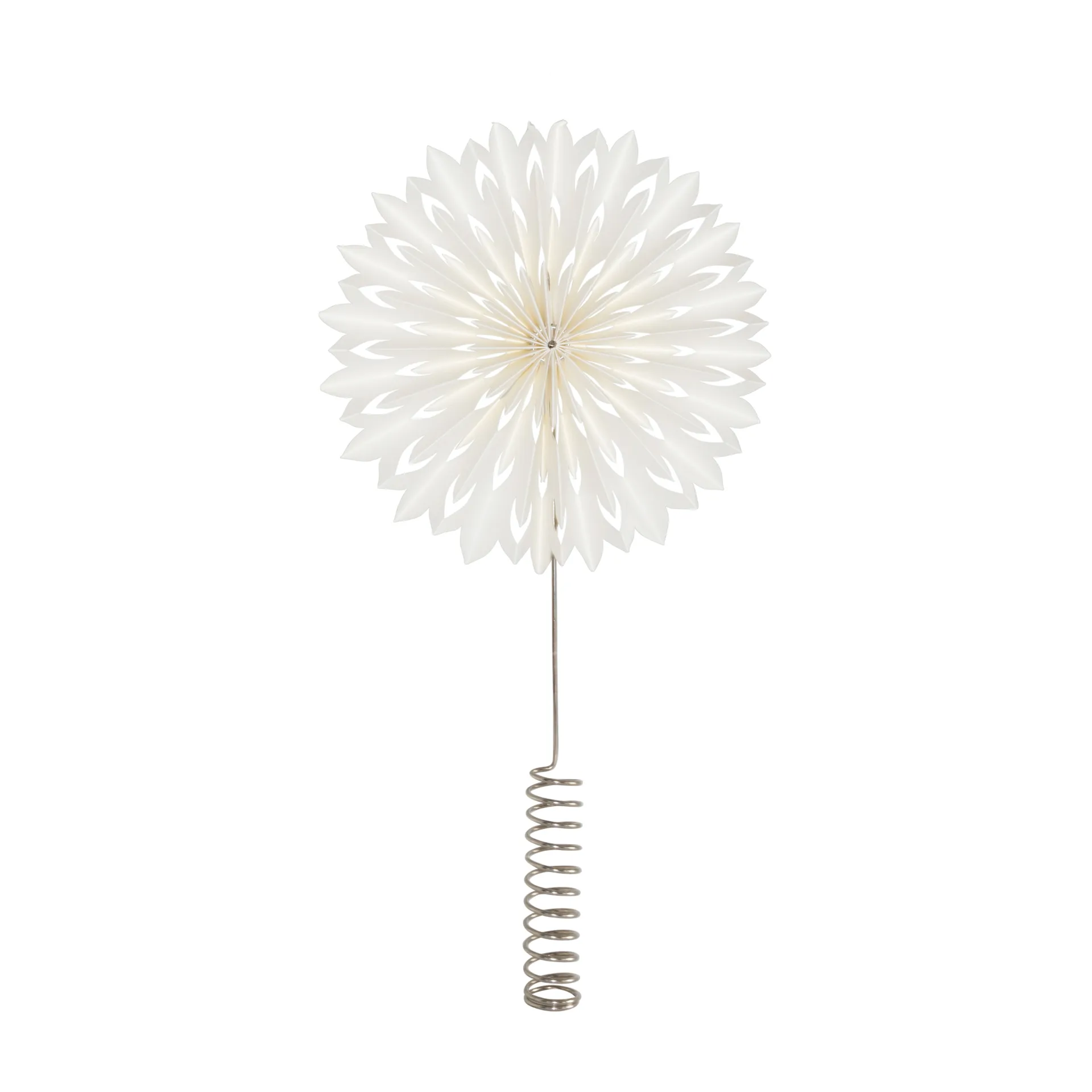 Elvira tree top star 35 cm, White Watt & Veke
