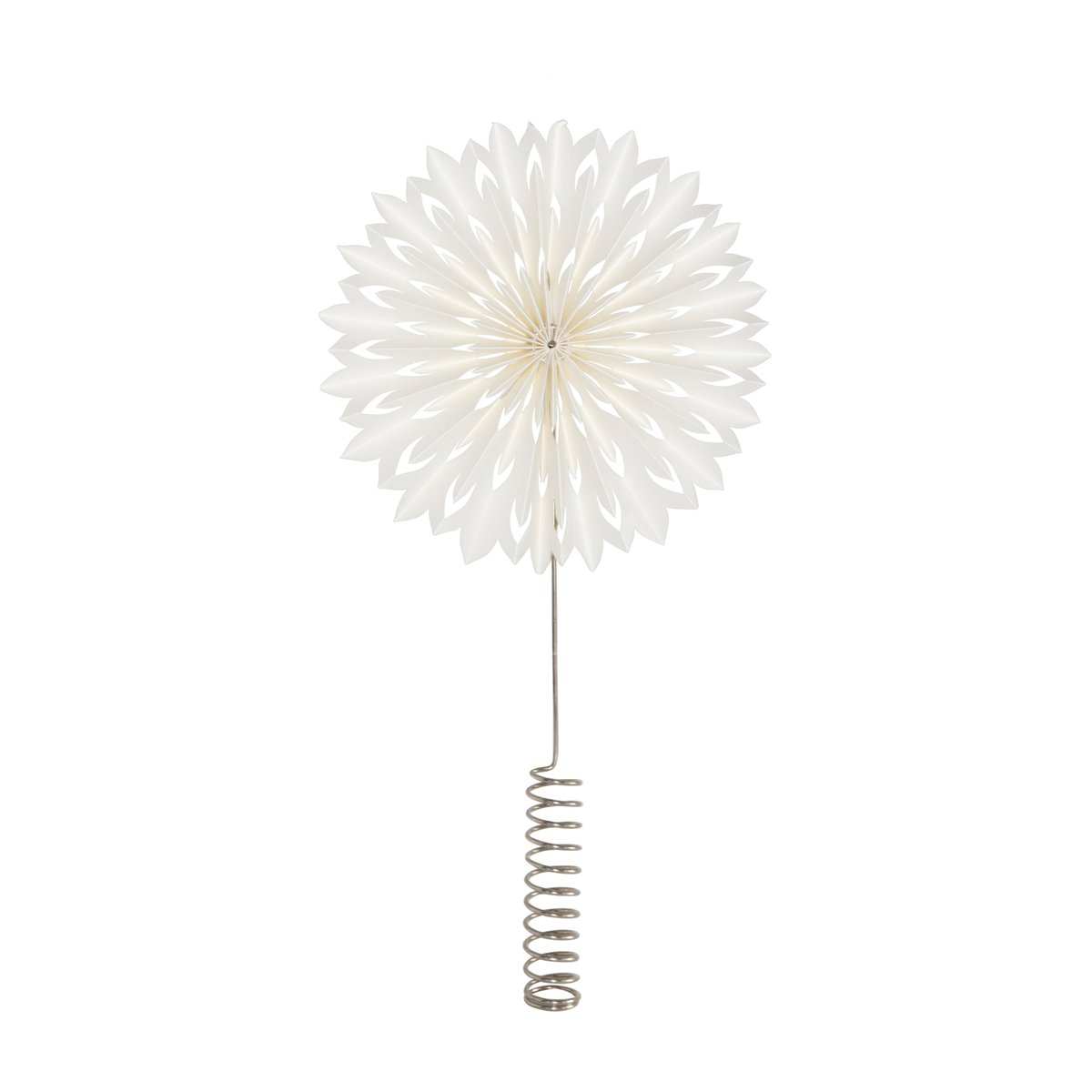 Watt & Veke Elvira tree top star 35 cm White | Scandinavian Design | Christmas decorations | White