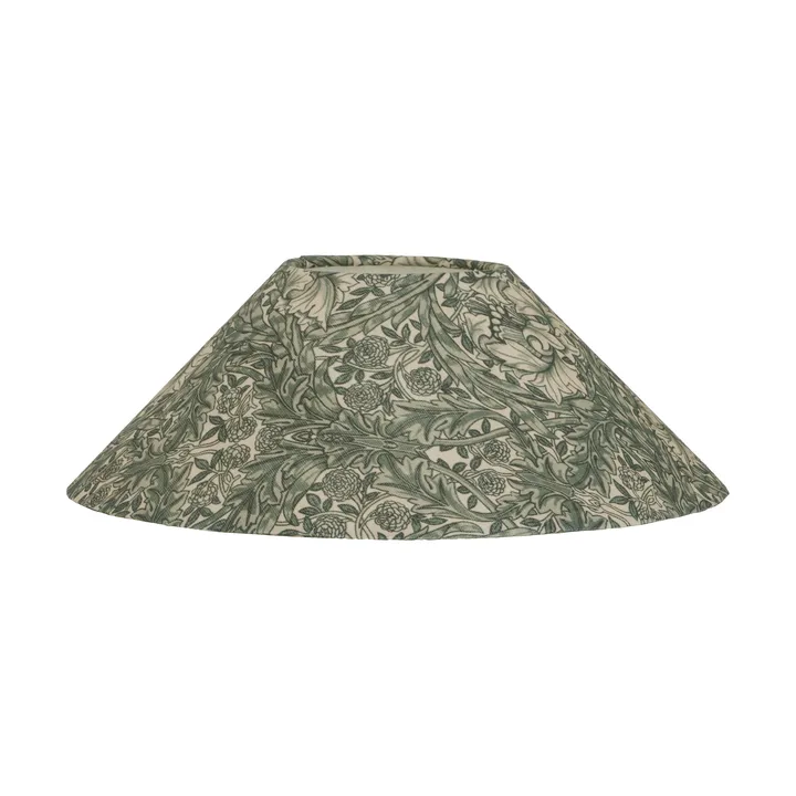 Flat shade lampshade - African marigold green, Ø30x9 cm - Watt & Veke