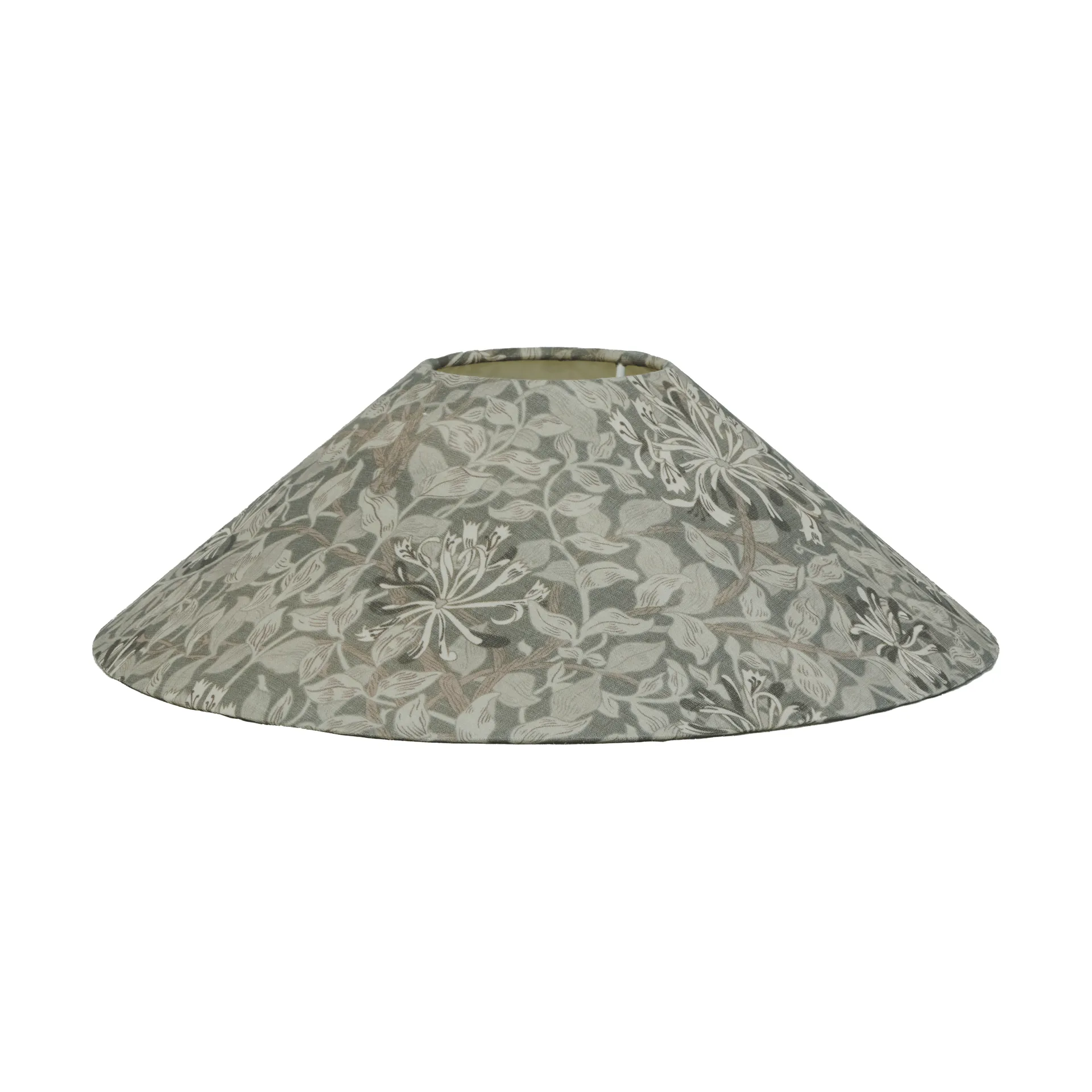 Flat shade lampshade, Honeysuckle beige, Ø36x10 cm Watt & Veke