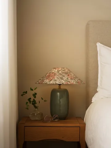 Flat shade lampshade - Honeysuckle blush, Ø36x10 cm - Watt & Veke