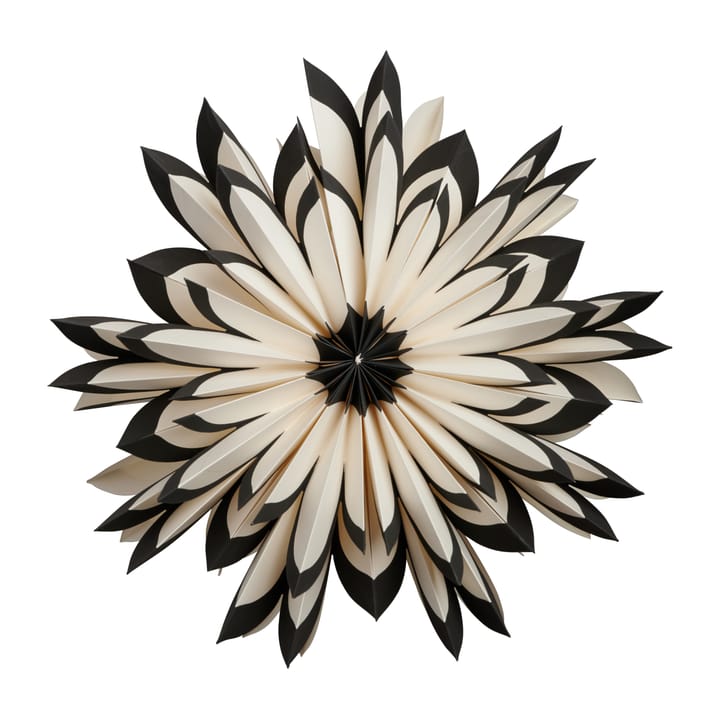 Freja advent star Ø50 cm - White-black - Watt & Veke