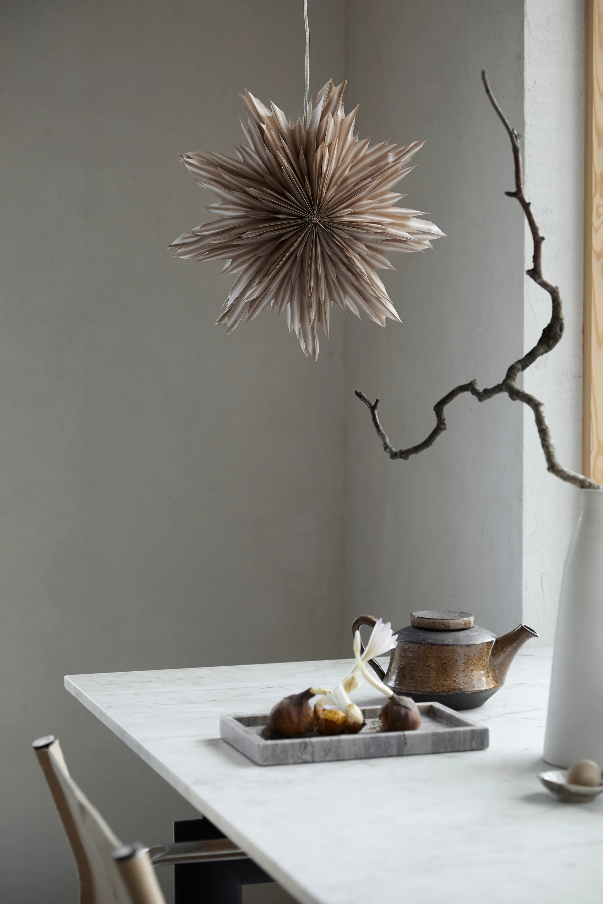 Helena Advent Star Ø44 cm, Beige Watt & Veke