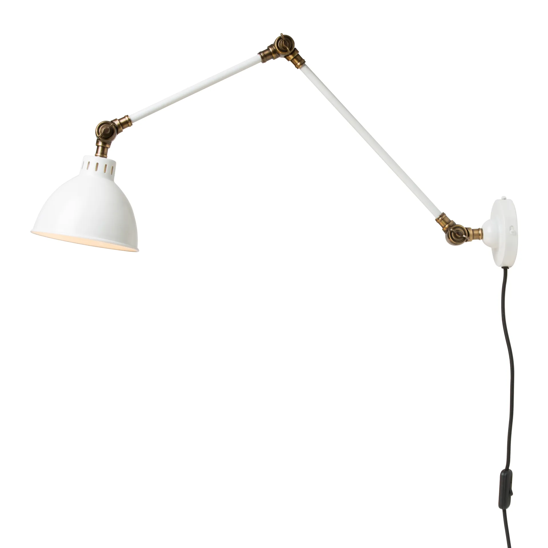 Henry wall lamp, white Watt & Veke