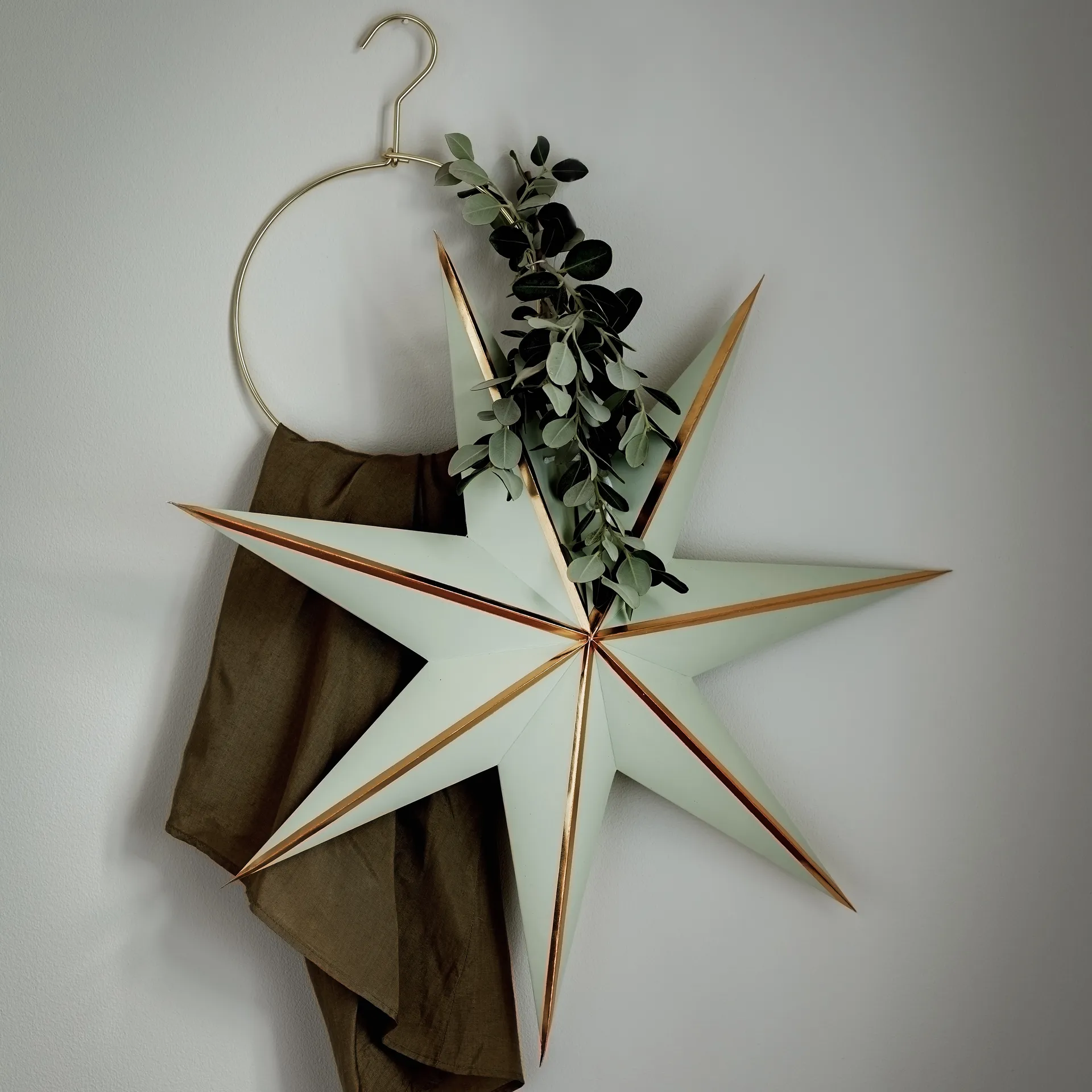 Julia Christmas star 60 cm, green Watt & Veke