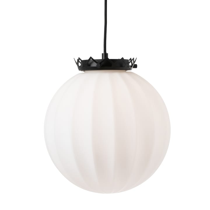 Karl Filip ceiling lamp - opal glass/black - Watt & Veke