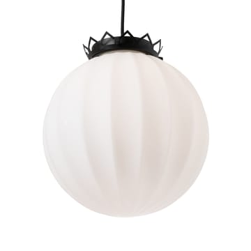 Karl Filip ceiling lamp - opal glass/black - Watt & Veke