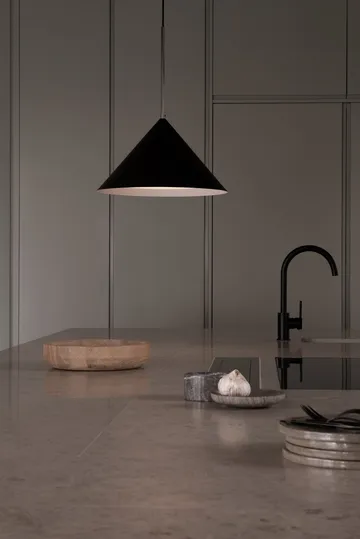 Kuro pendant lamp - Black, Ø45x25 cm - Watt & Veke