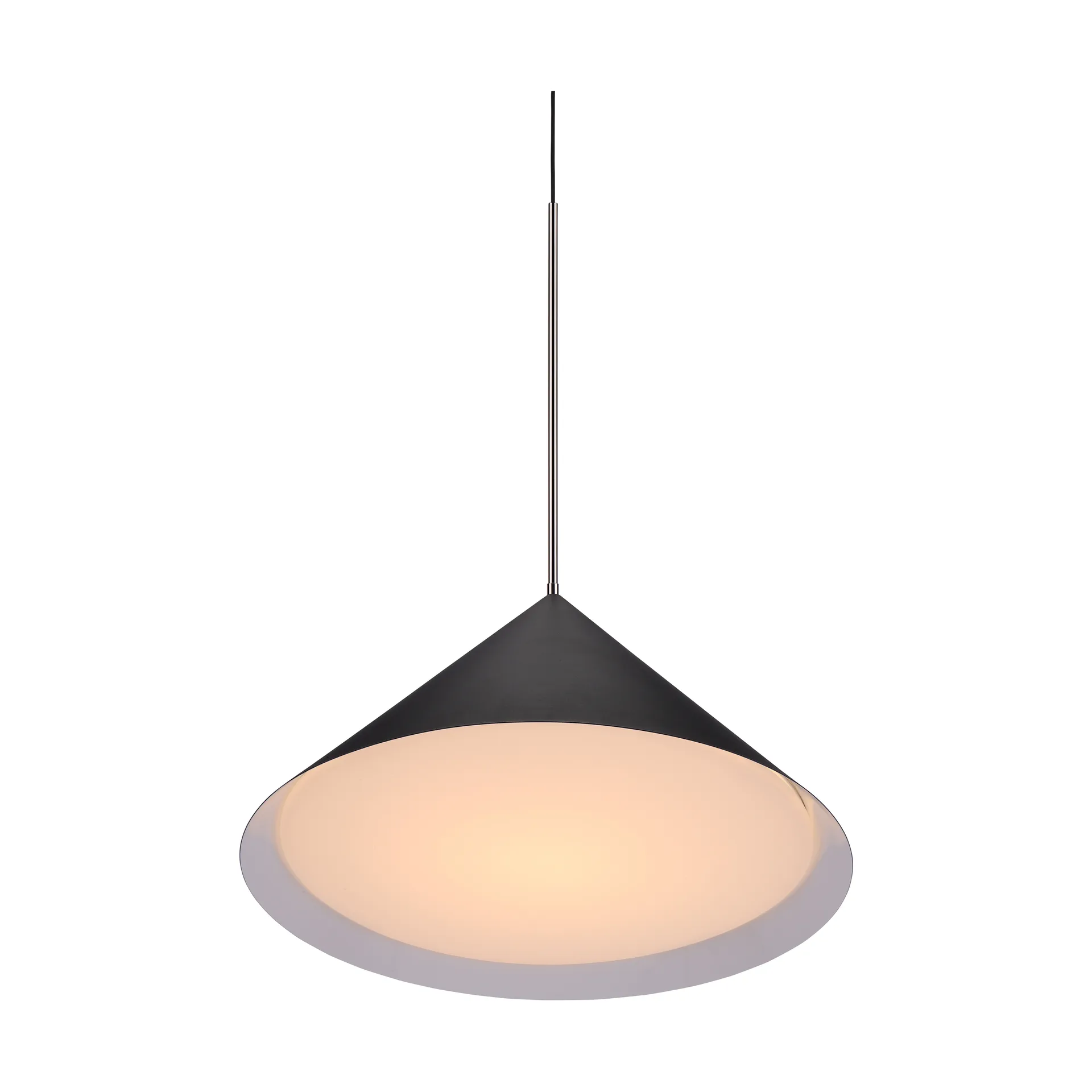 Kuro pendant lamp, Black, Ø65x36 cm Watt & Veke