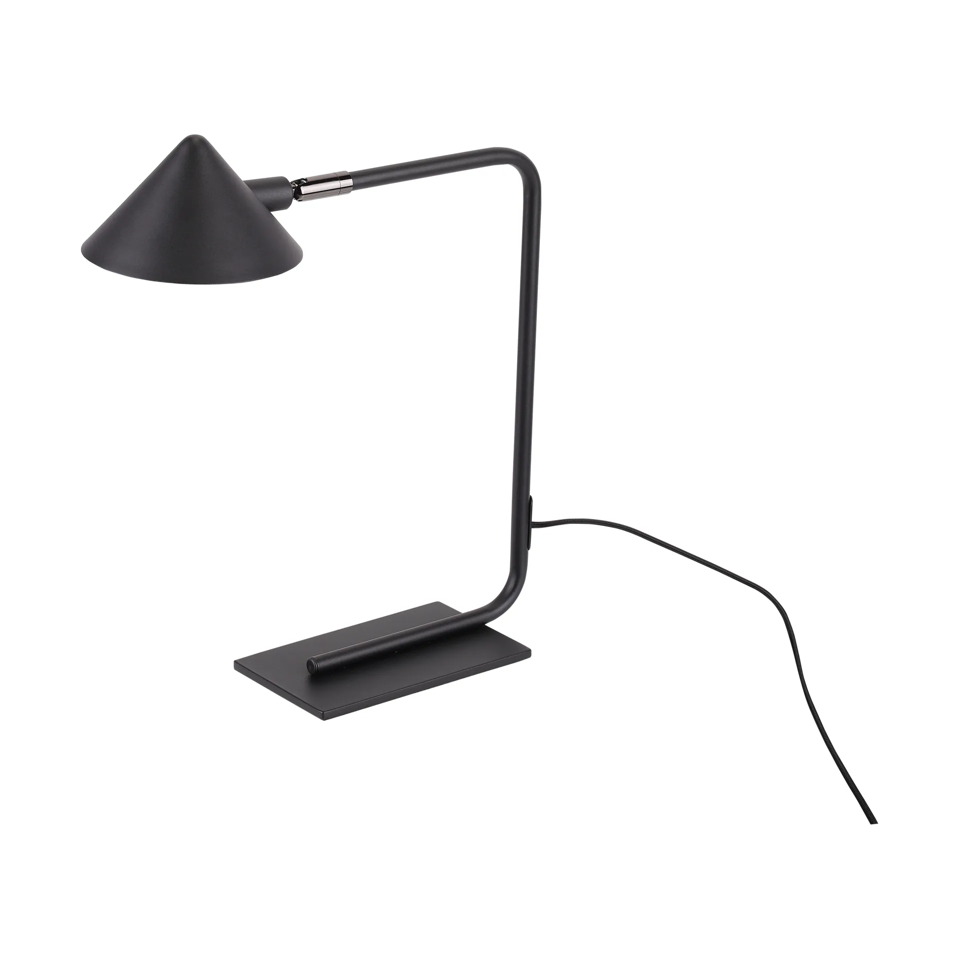 Kuro table lamp, Black, Ø14x40 cm Watt & Veke