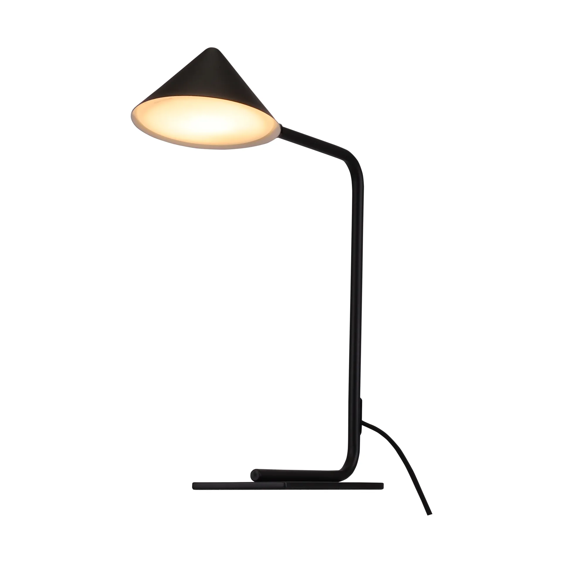 Kuro table lamp, Black, Ø14x40 cm Watt & Veke