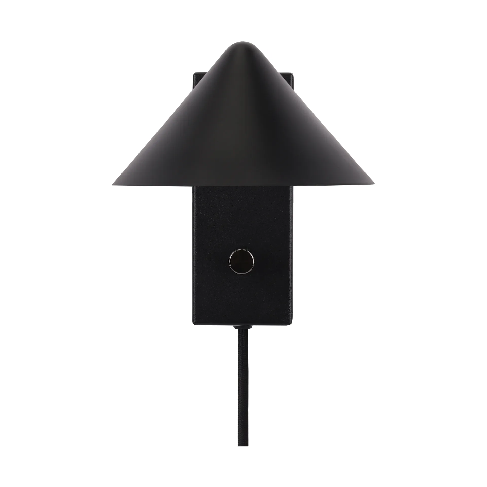 Kuro wall lamp, Black, Ø14x16 cm, read Watt & Veke