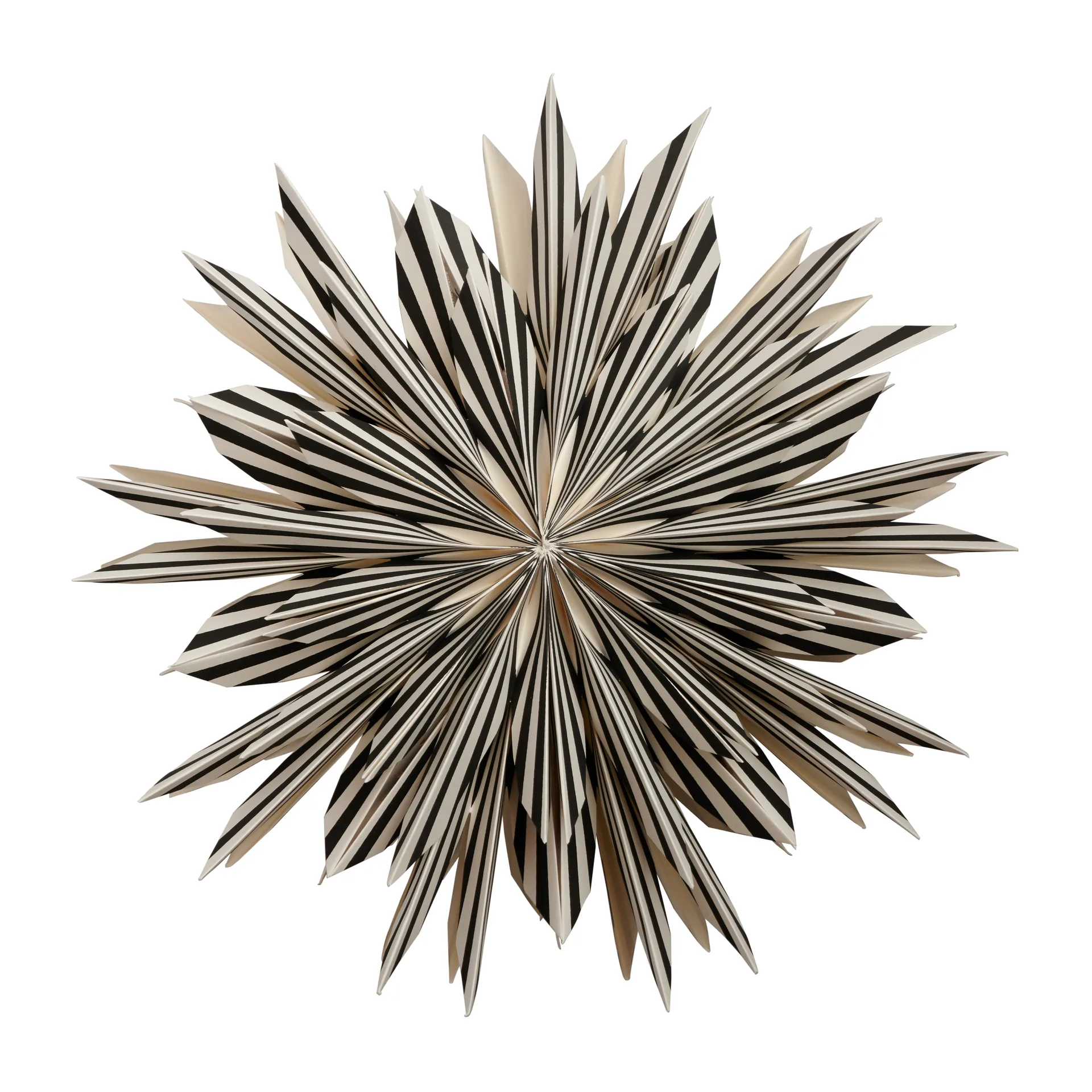 Leah advent star Ø50 cm, Black-white Watt & Veke