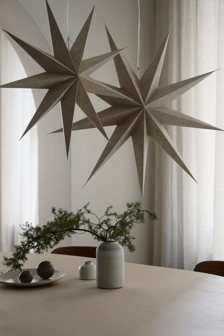 Lina advent star Ø80 cm, Natural Watt & Veke
