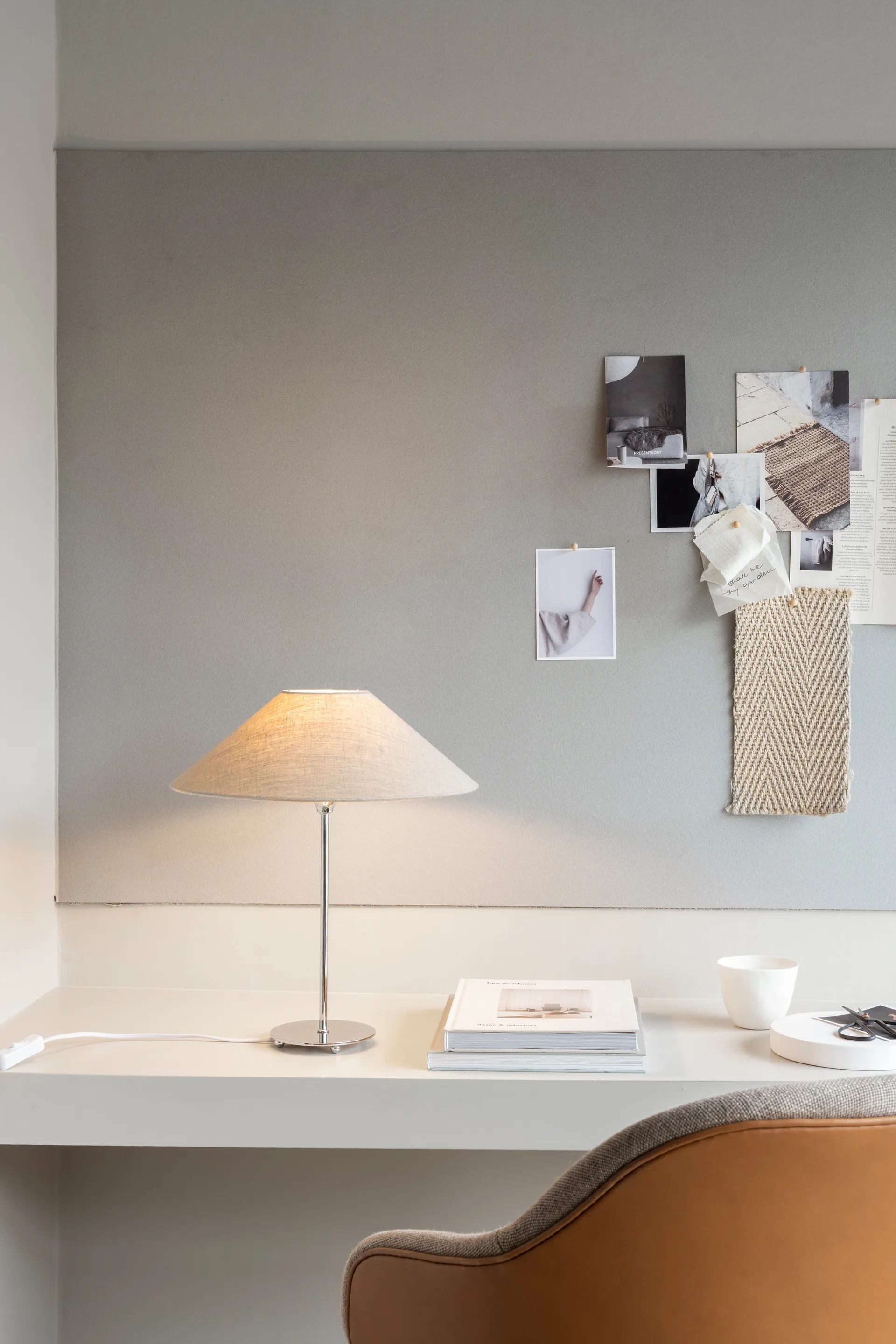 Line 35 lamp base, Silver Watt & Veke