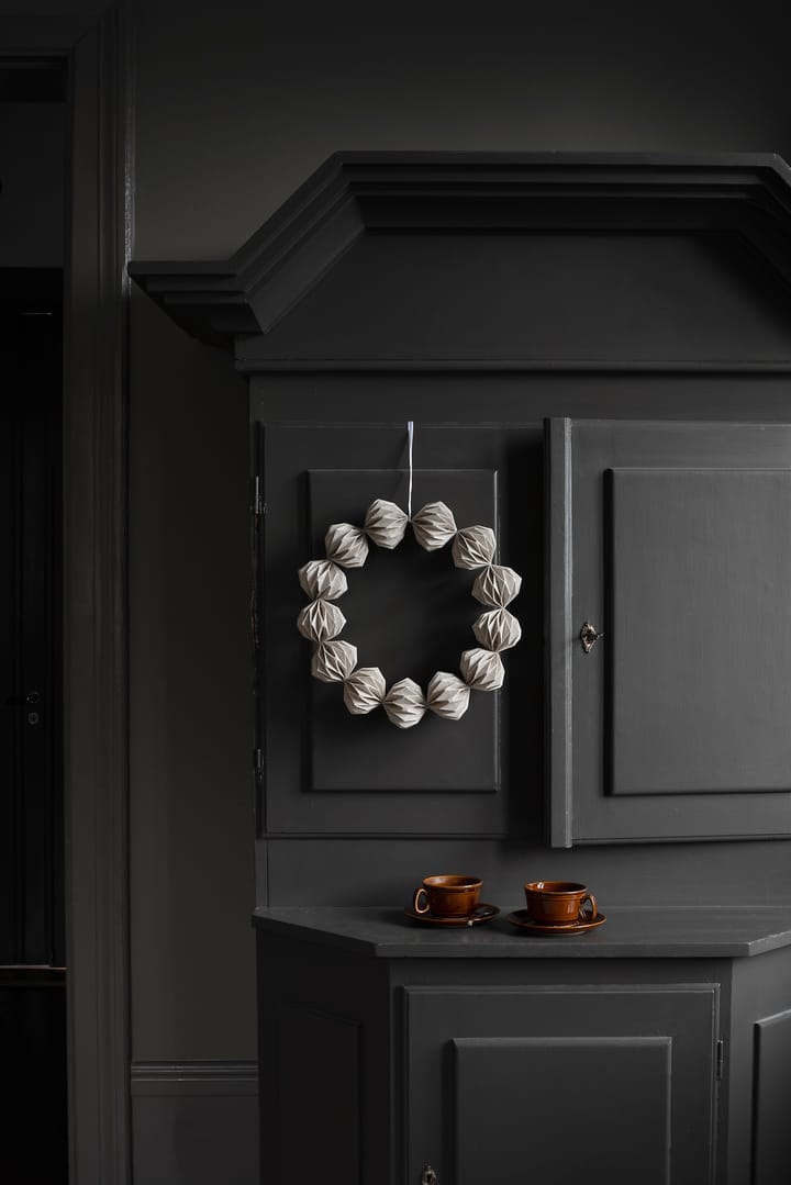 Linn wreath Ø40 cm, Natural Watt & Veke