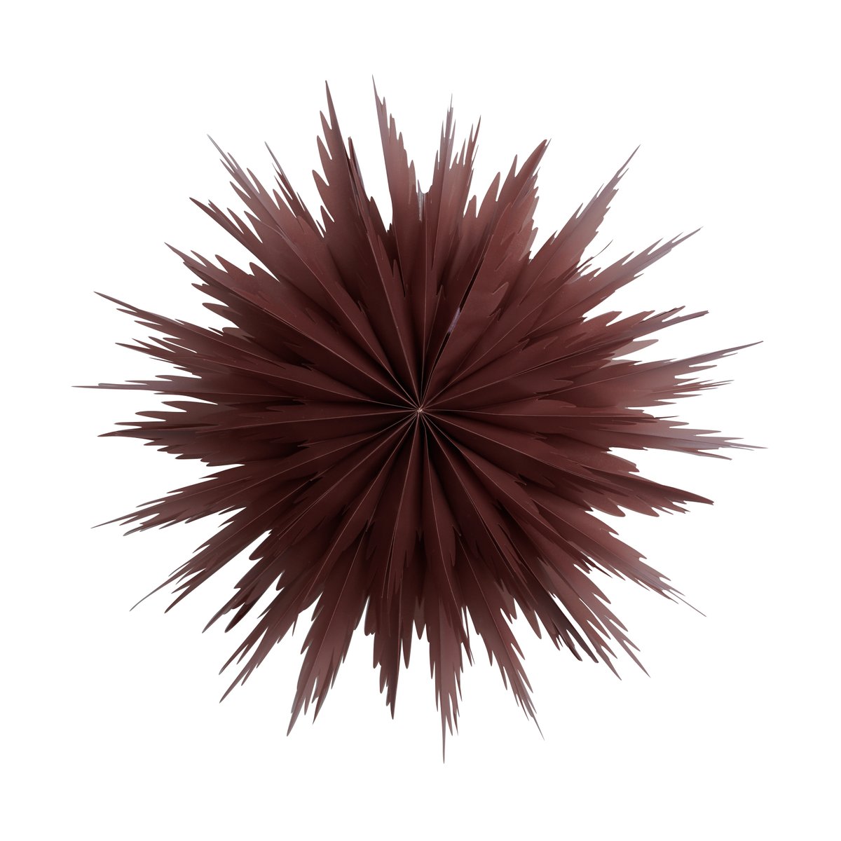 Watt & Veke Liz advent star o50 cm Red ochre | Scandinavian Design | Red