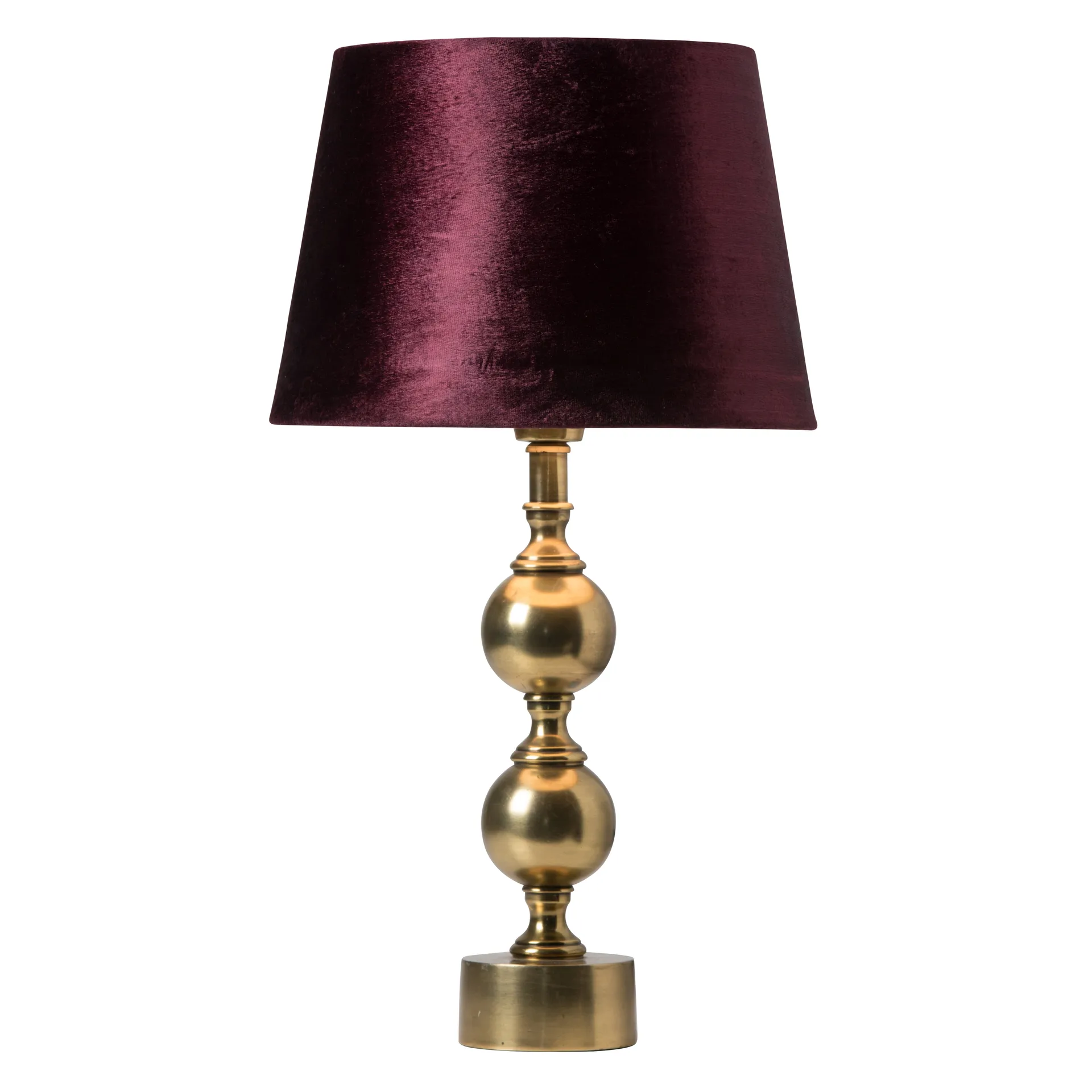 Lola lamp shade 26 cm, burgundy Watt & Veke