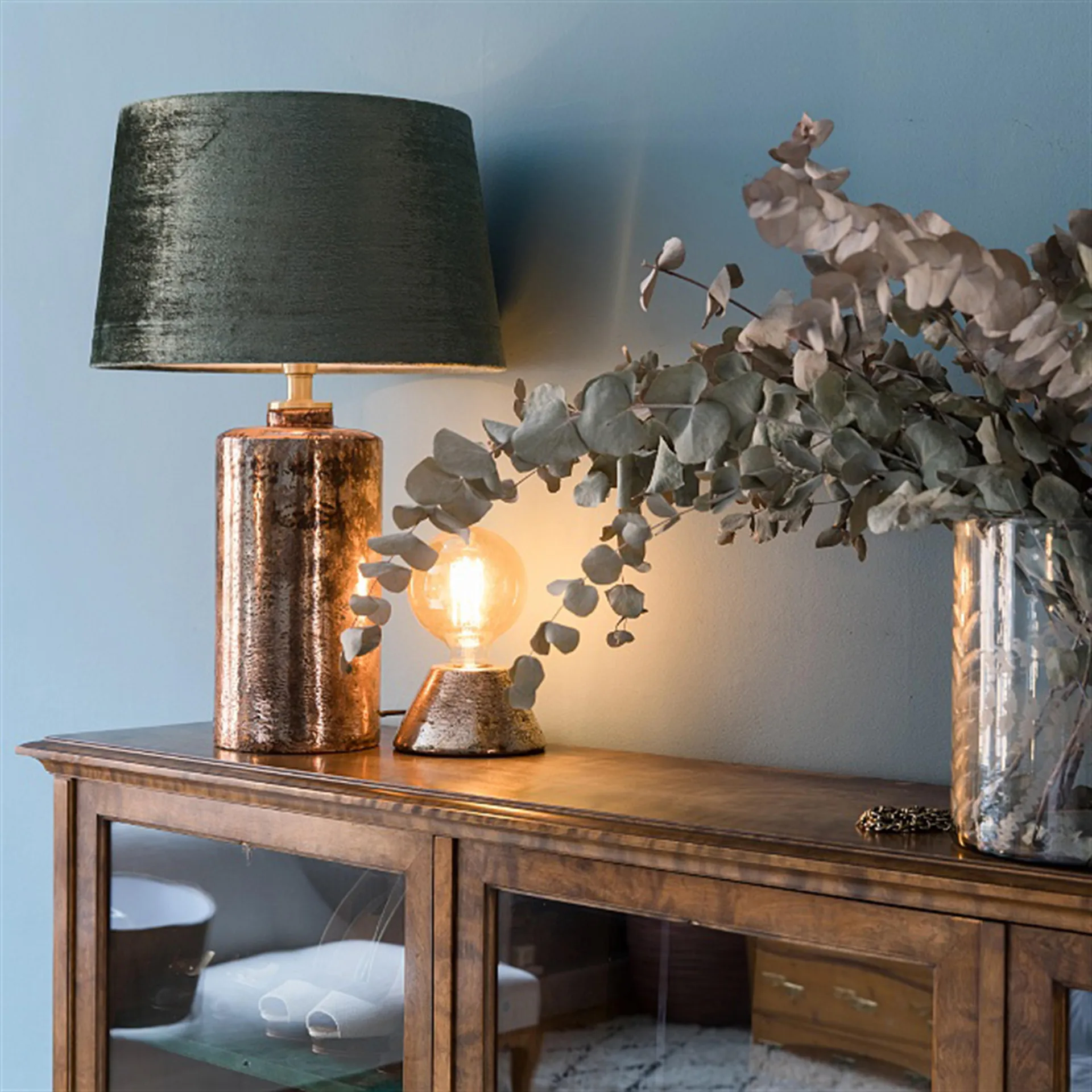 Lola lamp shade 33 cm, sage (green) Watt & Veke