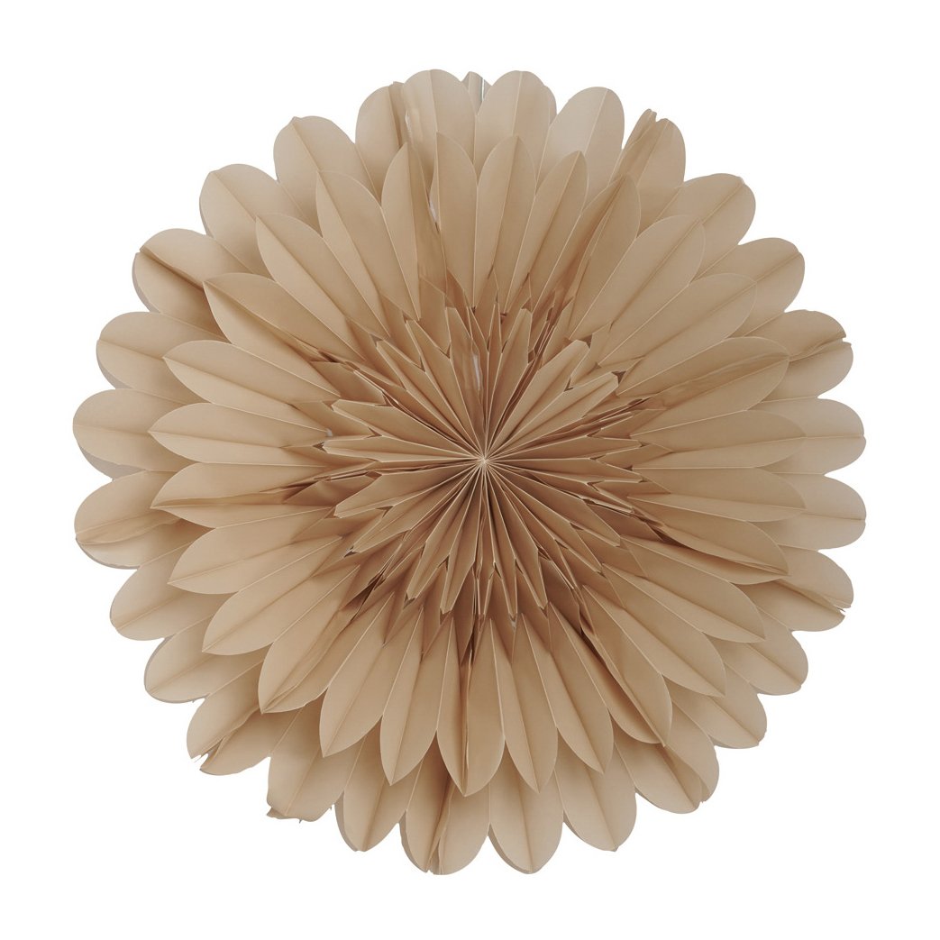 Watt & Veke Lotus advent star o60 cm Beige | Scandinavian Design | Beige