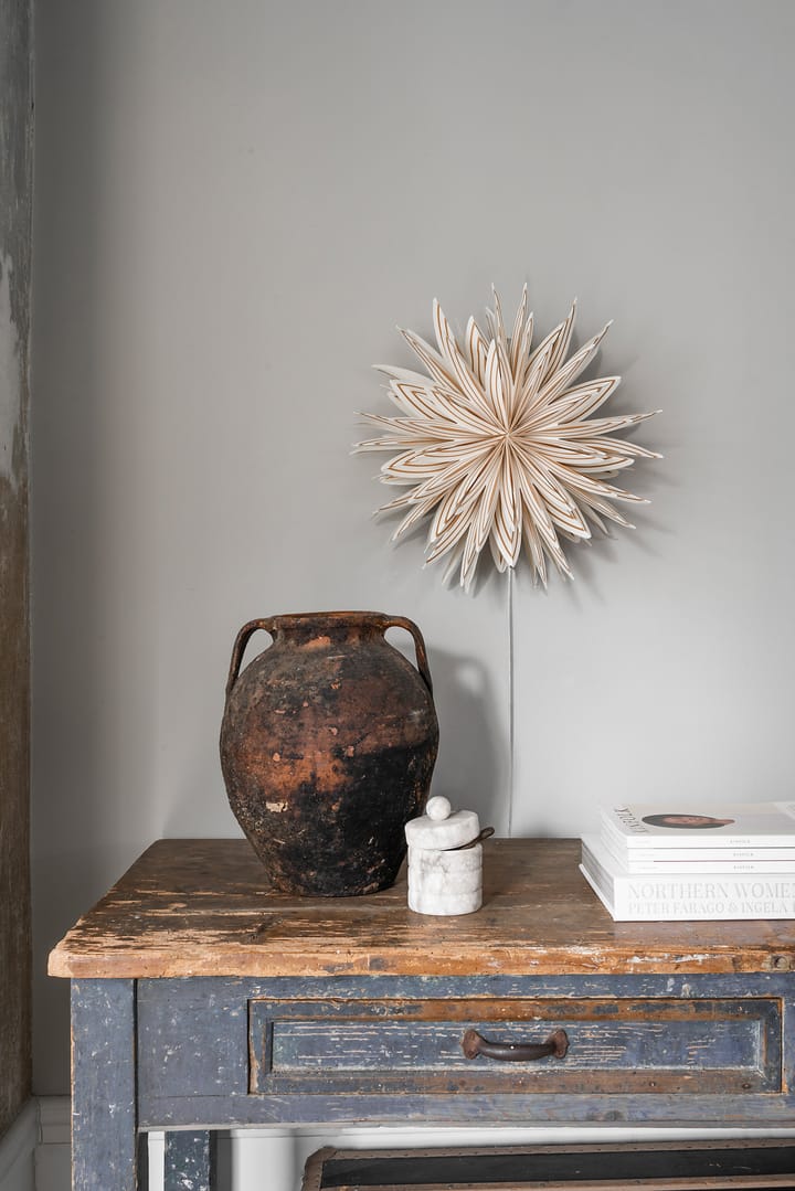 Lovisa advent star Ø50 cm, White-gold Watt & Veke