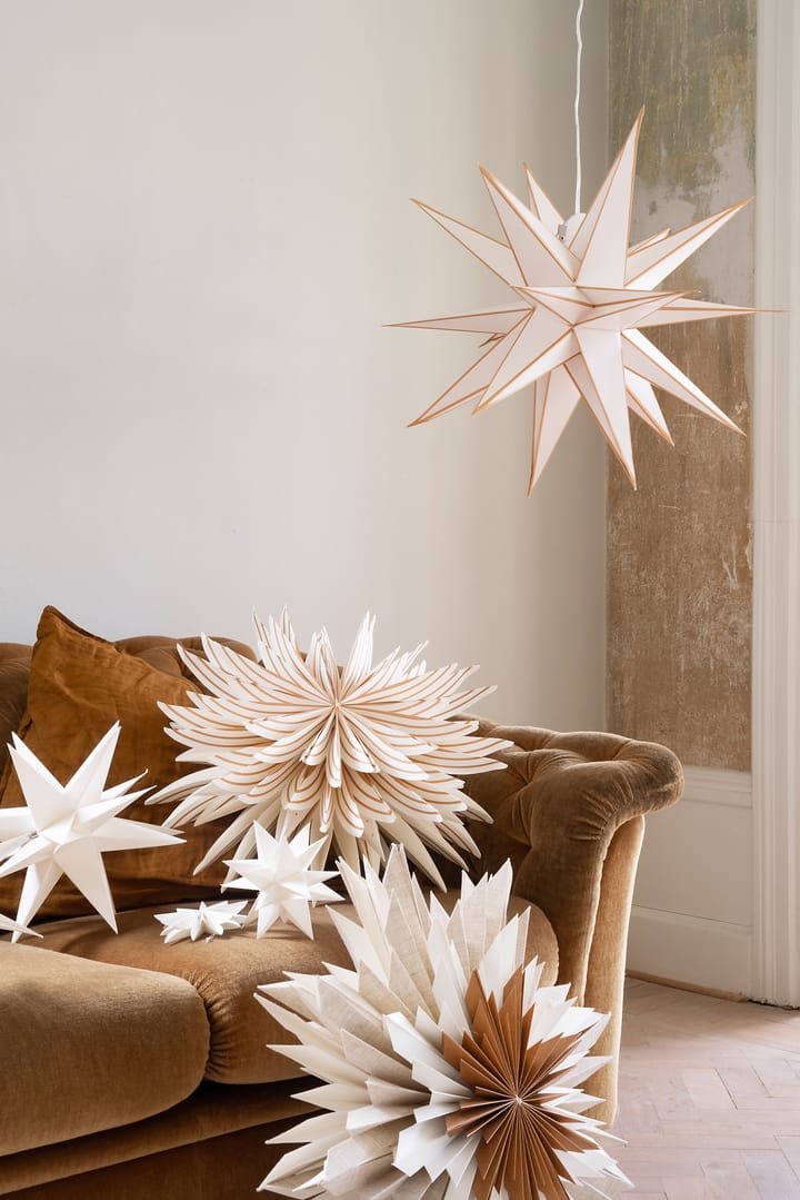 Lovisa advent star Ø50 cm, White-gold Watt & Veke