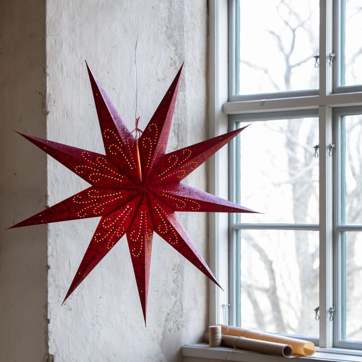 Ludwig star red-red - Ø80 cm - Watt & Veke