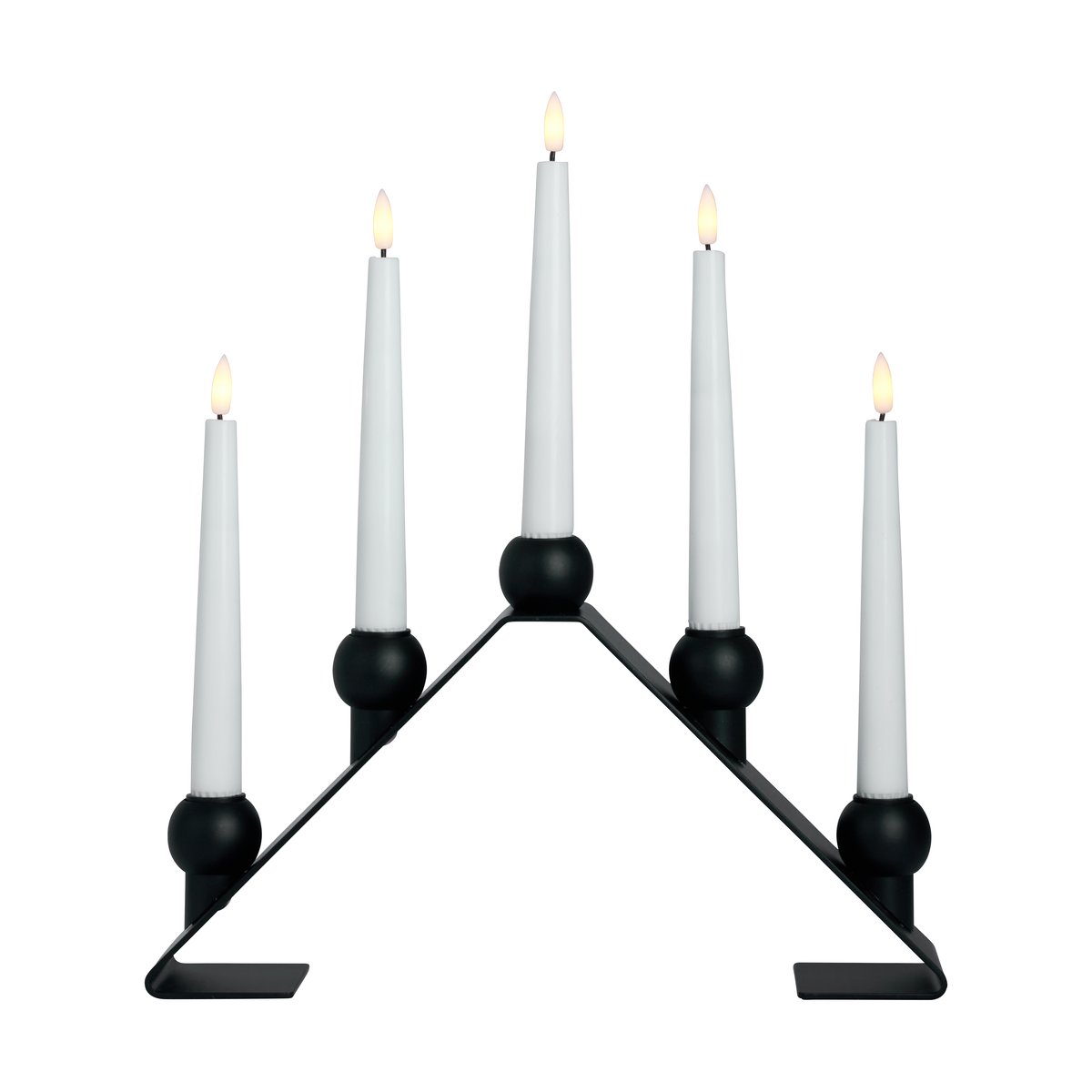 Watt & Veke Luna advent candle Black