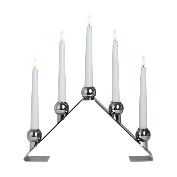 Luna advent candle - Chrome - Watt & Veke