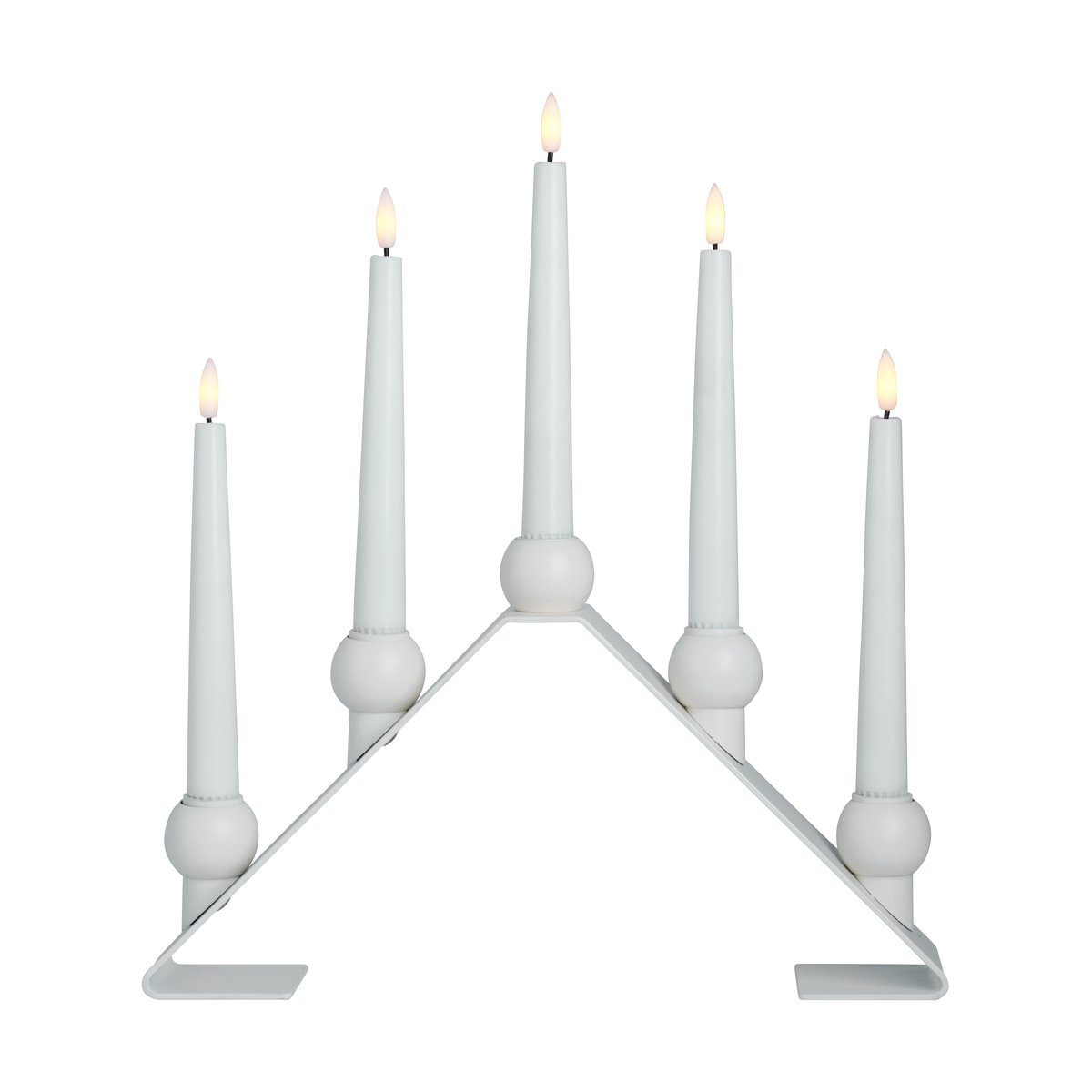Watt & Veke Luna advent candle White | Scandinavian Design | Advent lights | White