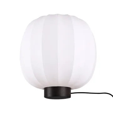 Lunari table lamp - White-Dark ash, Ø30x32 cm - Watt & Veke