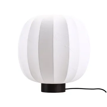 Lunari table lamp - White-Dark ash, Ø30x32 cm - Watt & Veke