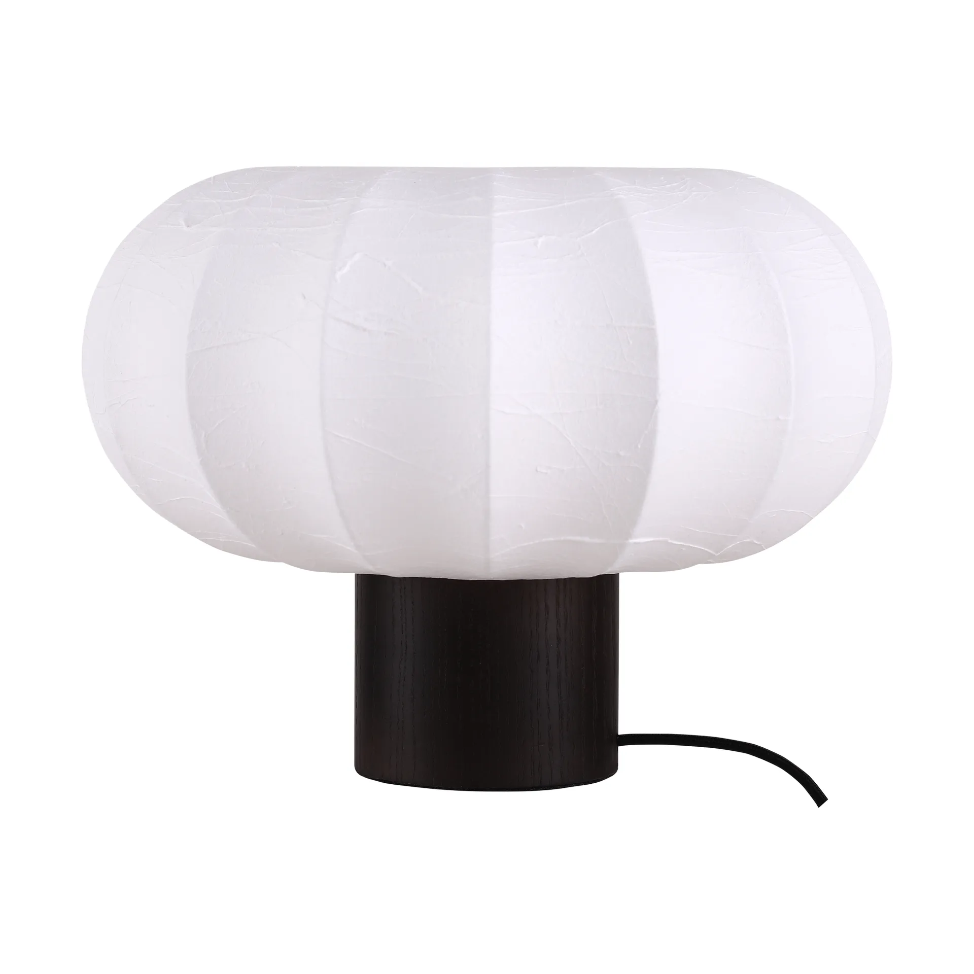 Lunari table lamp, White-Dark ash, Ø32x24 cm Watt & Veke