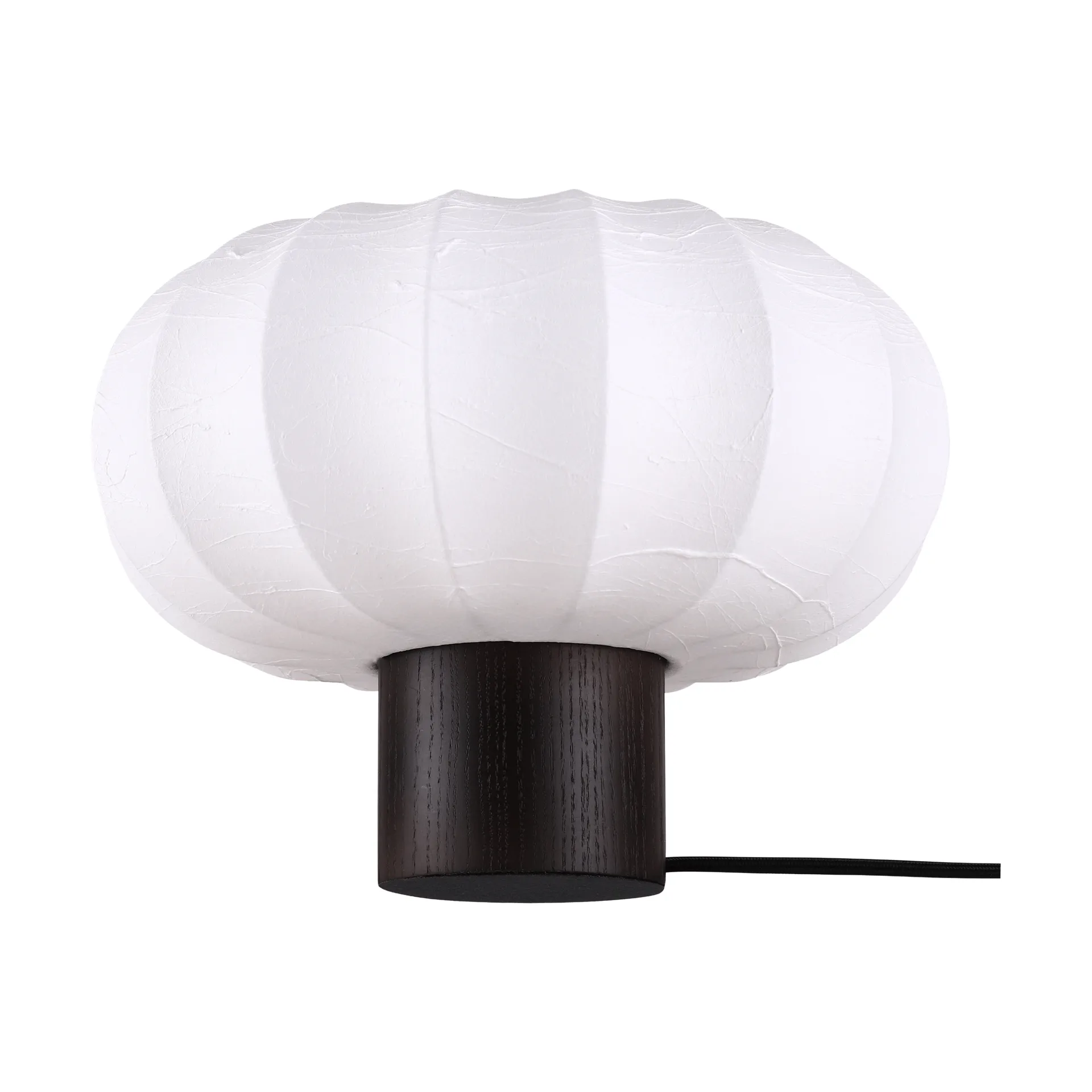 Lunari table lamp, White-Dark ash, Ø32x24 cm Watt & Veke