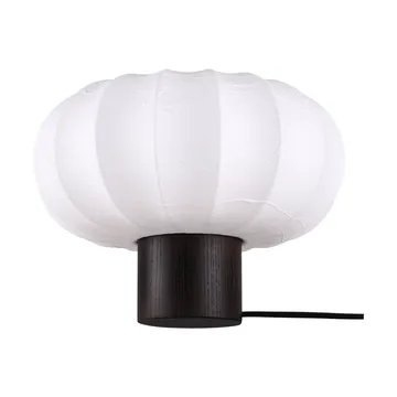 Lunari table lamp - White-Dark ash, Ø32x24 cm - Watt & Veke