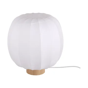 Lunari table lamp - White-Natural ash, Ø30x32 cm - Watt & Veke