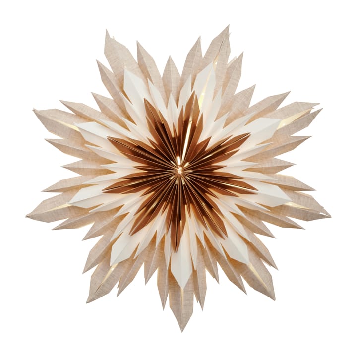 Marta advent star Ø60 cm - White-brown - Watt & Veke