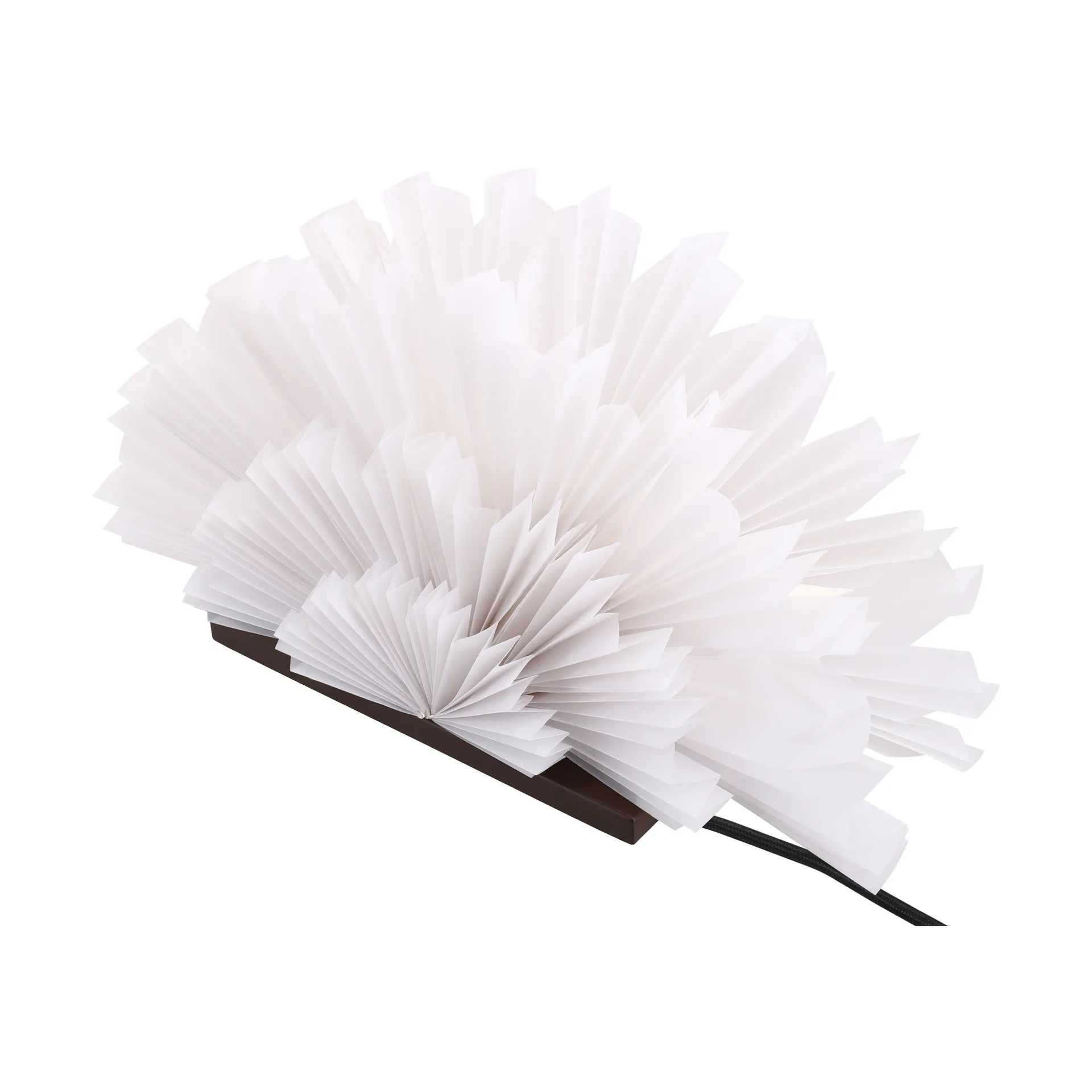Mezza Snow Flower table star, White-coffee Watt & Veke