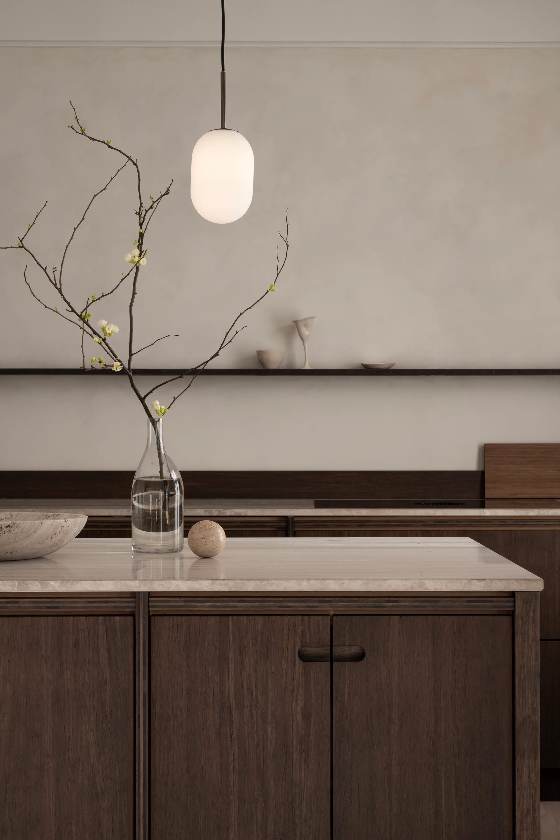 Noor pendant S Ø12 cm, White Watt & Veke