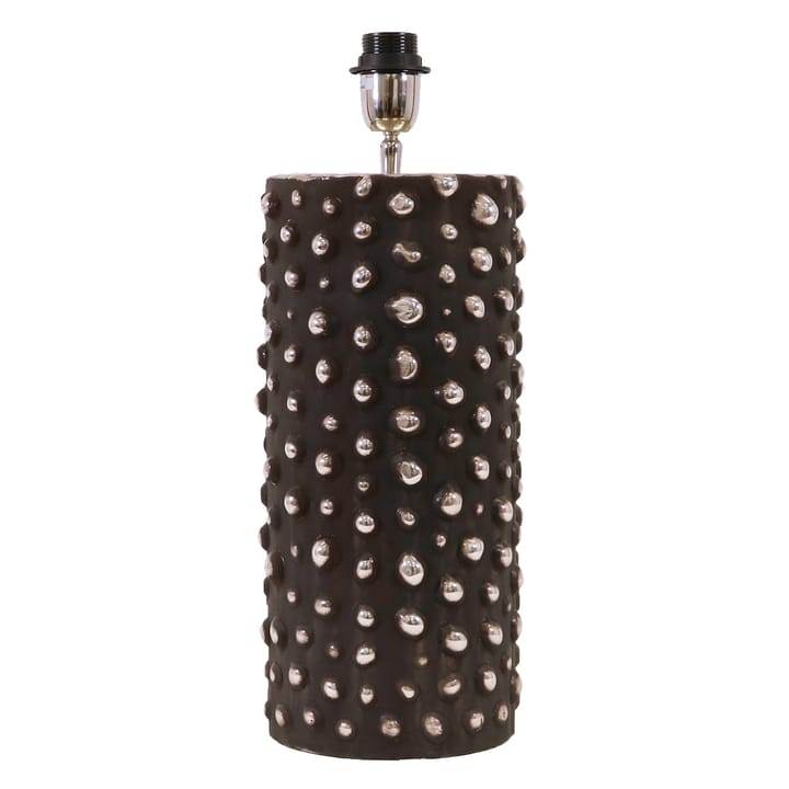 Peggy lamp base 28 cm, Black-silver Watt & Veke