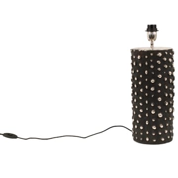 Peggy lamp base 28 cm - Black-silver - Watt & Veke