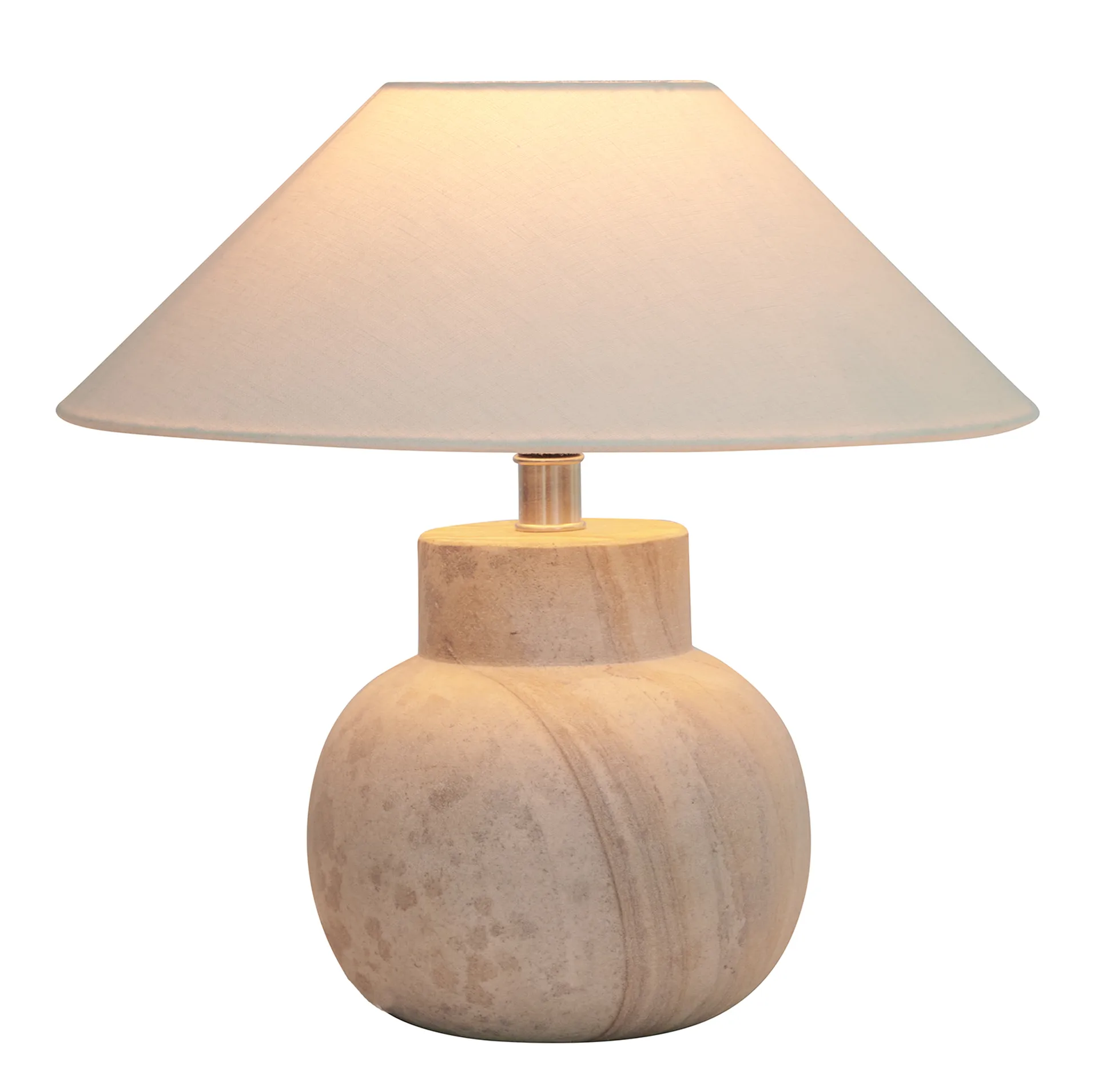 Pella lamp base, Sandstone Watt & Veke